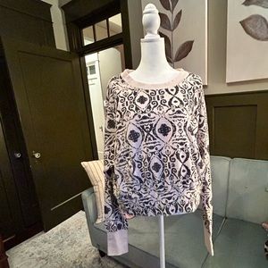 FREE PEOPLE MOVEMENT L JUNE BUG PRINT TOP